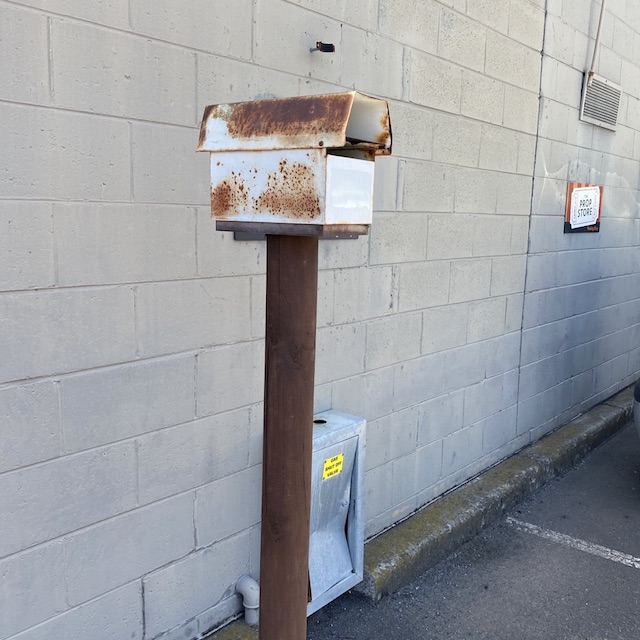 POST, Brown Treated Pine (Post Box Not Incl)